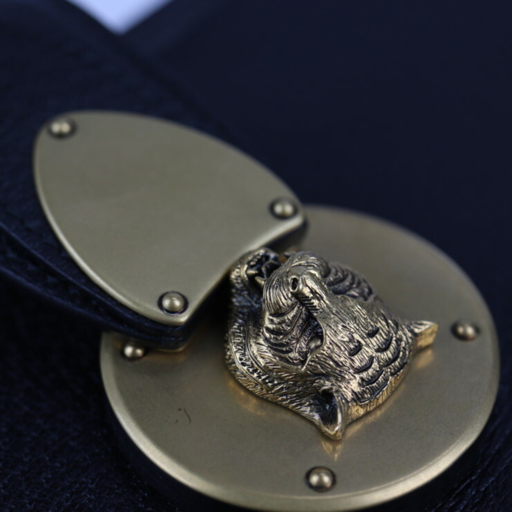 GUCCI Authentic Black Leather Tote Bag - Picture 8 of 9